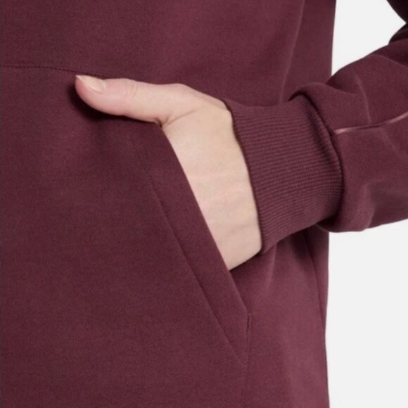 PUMA Women's Fleece Hoodie Red Size S - Picture 4 of 9